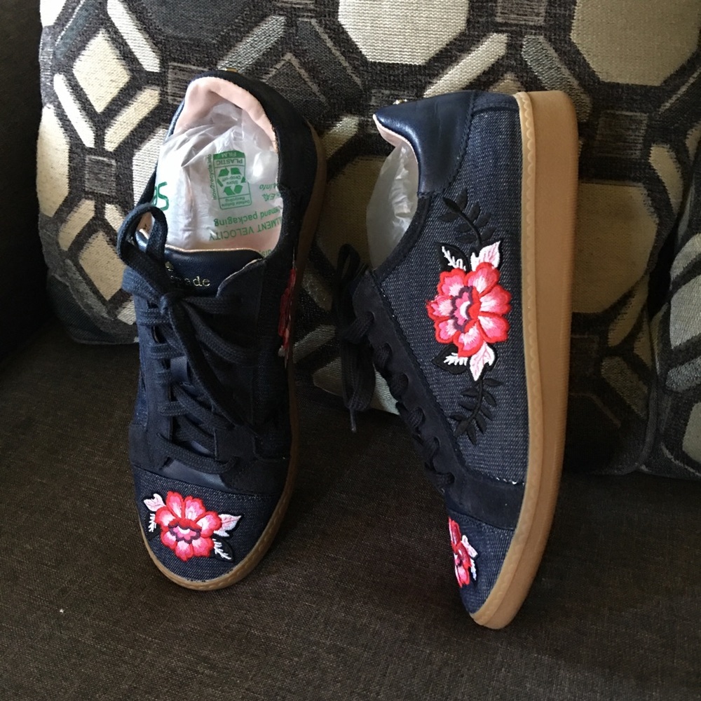 🌷K.S Denim & Suede Sneakers🌷